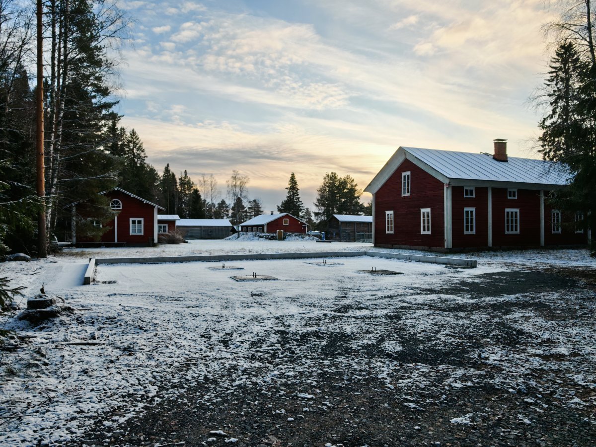 Marraskuun kaunista maisemaa Katvalassa